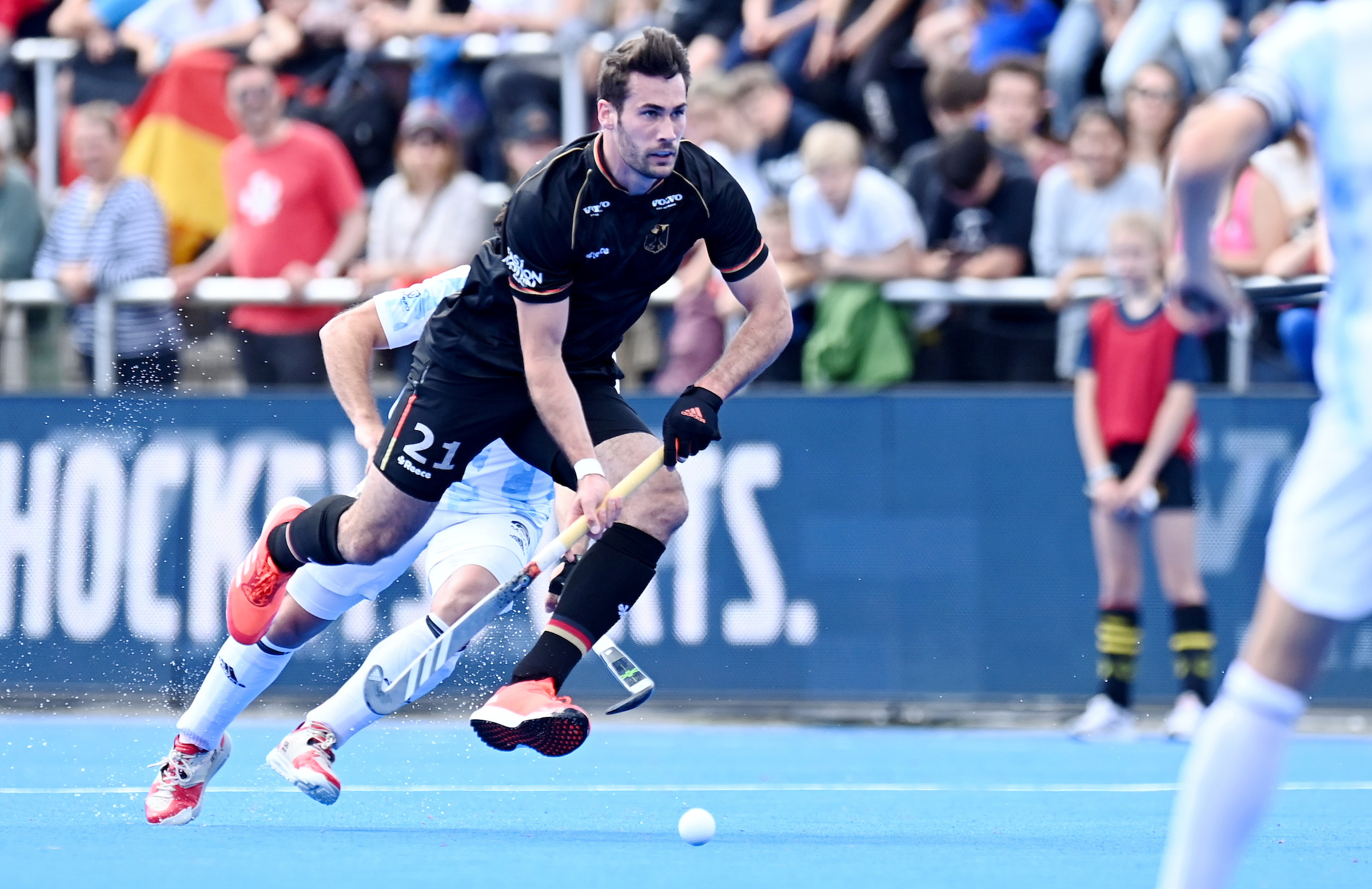 WSP2205228386 - Pro-League: Shootout Victory in Berlin - FIH Pro League: Germany - Argentina (0: 1, 1: 1, 4: 2 a.T.)