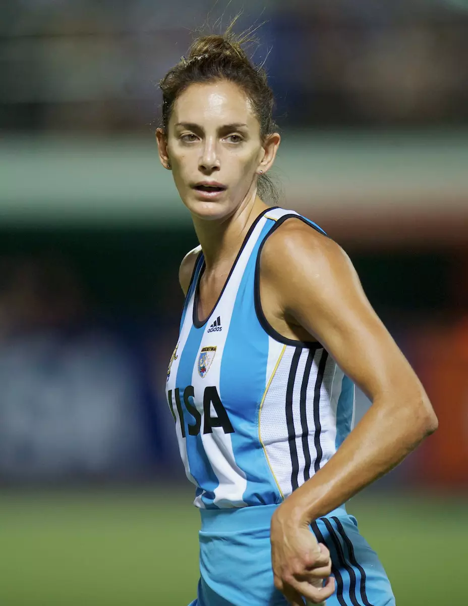 Luciana Aymar steht vor Deutschlands Halbfinaltraumen