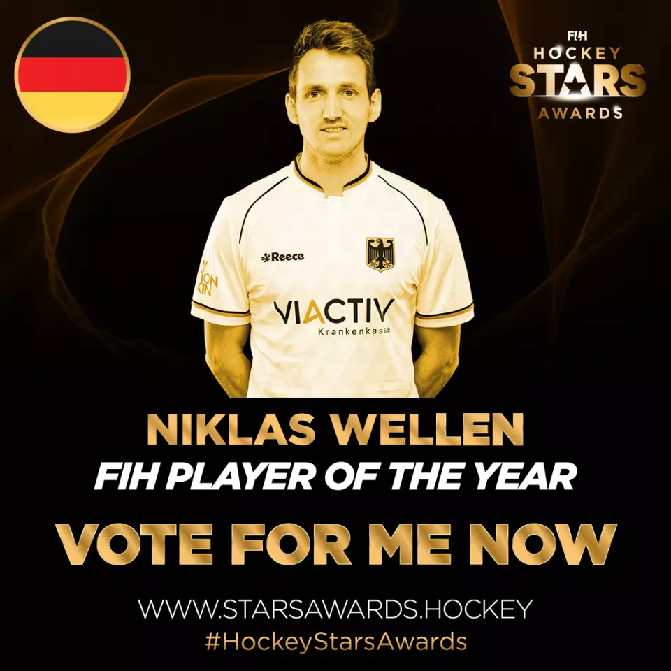 Germany: Four German Hockey Players Nominated for the Most Valuable Individual Award in Hockey 1 21801 FIH SA Player Men InstaWellen - Germany: Four German Hockey Players Nominated for the Most Valuable Individual Award in Hockey - Once a year, the world association FIH (International Hockey Federation) presents the “FIH Hockey Star Awards” to the best female hockey player, the best female goalkeeper and the best goalkeeper in the world. German national hockey players were nominated in all four categories. Julia Sonntag (national goalkeeper), Sonja Zimmermann (national team captain), Jean-Paul Danneberg (national goalkeeper) and Niklas Wellen (national player) made it into the last five in their category. On December 19, 2023, the FIH will announce the world goalkeeper and player of the year. Fans can still vote for their players of the year until December 11, 2023 and help the German national players win the most valuable individual award in hockey.