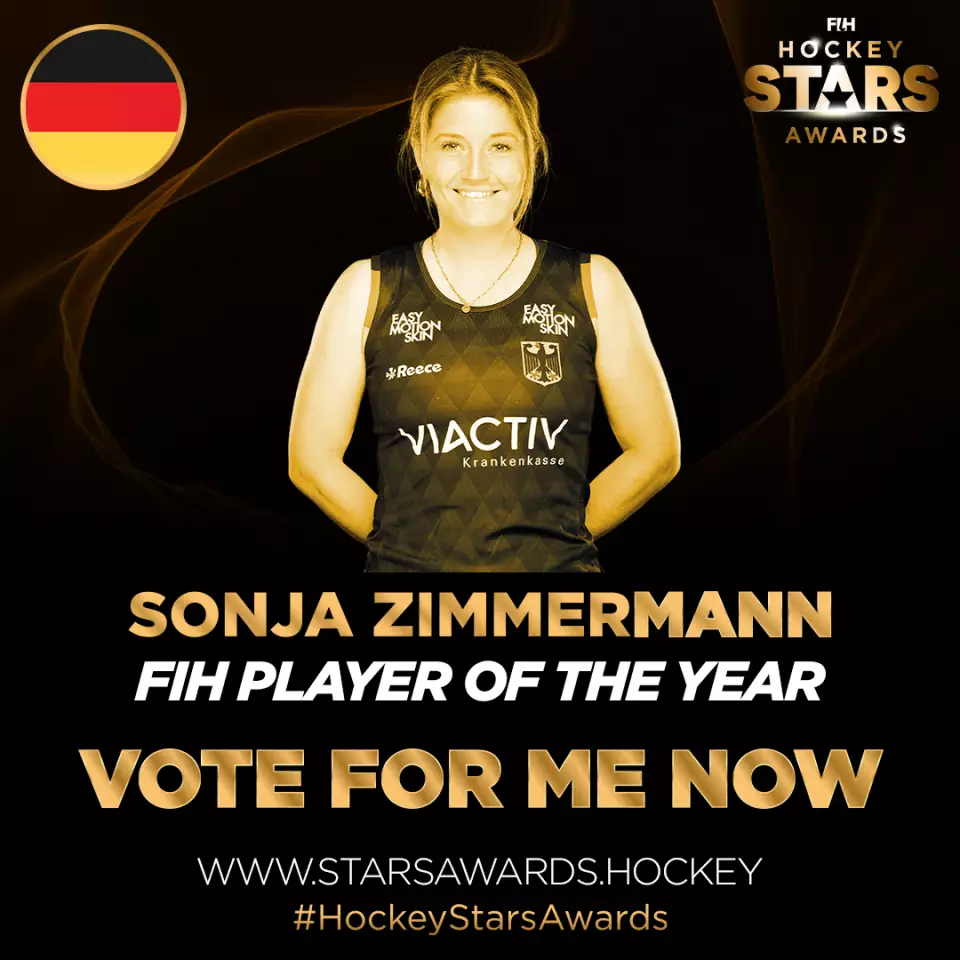 Germany: Four German Hockey Players Nominated for the Most Valuable Individual Award in Hockey 2 21802 FIH SA Player Women instaZimmermann - Germany: Four German Hockey Players Nominated for the Most Valuable Individual Award in Hockey - Once a year, the world association FIH (International Hockey Federation) presents the “FIH Hockey Star Awards” to the best female hockey player, the best female goalkeeper and the best goalkeeper in the world. German national hockey players were nominated in all four categories. Julia Sonntag (national goalkeeper), Sonja Zimmermann (national team captain), Jean-Paul Danneberg (national goalkeeper) and Niklas Wellen (national player) made it into the last five in their category. On December 19, 2023, the FIH will announce the world goalkeeper and player of the year. Fans can still vote for their players of the year until December 11, 2023 and help the German national players win the most valuable individual award in hockey.
